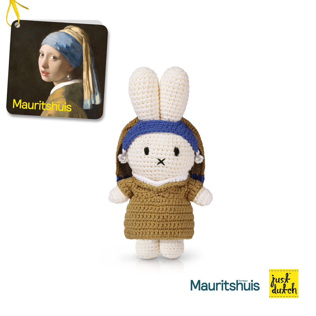 Just Dutch Miffy Vermeer Girl with a Pearl Earring Doll – Just