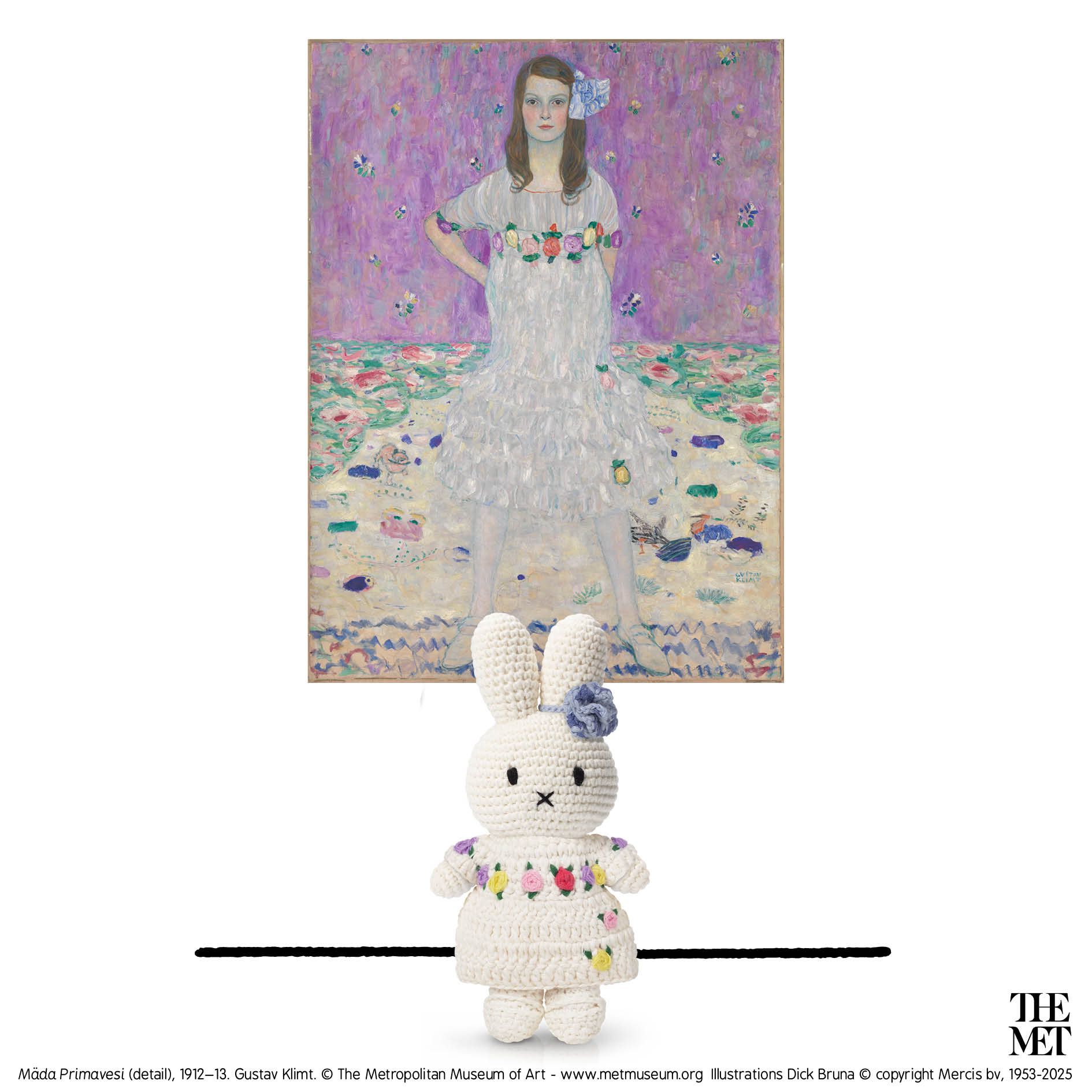 Miffy Gustav Klimt Collection Mäda Primavesi Inspired Doll – Just Miffy Gustav Klimt Collection Mäda Primavesi Inspired Doll – Just