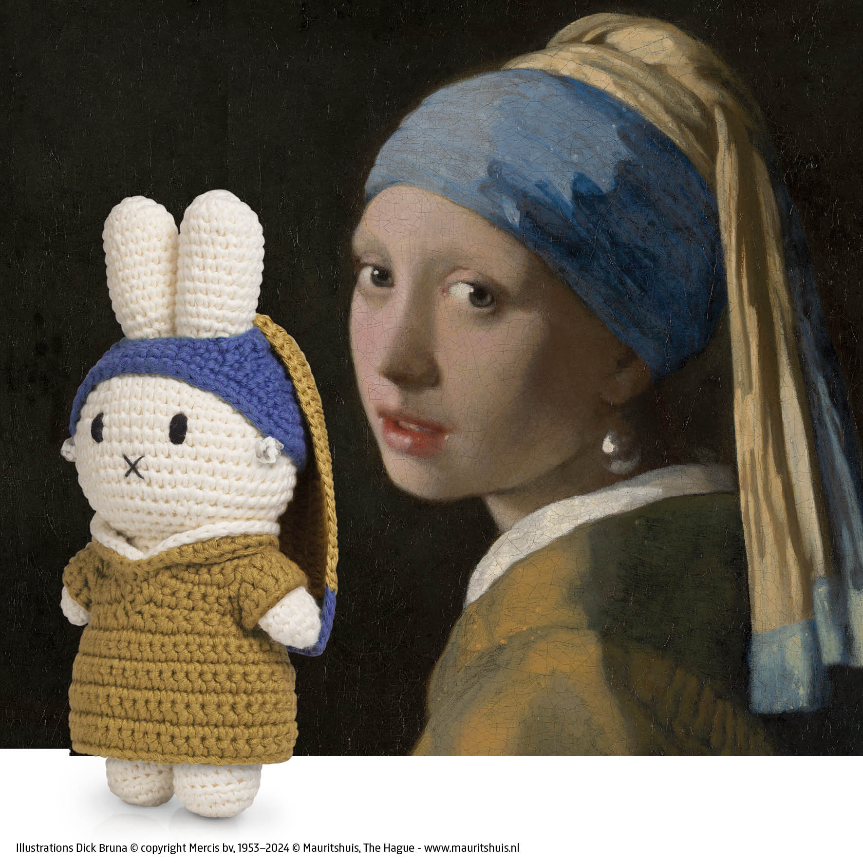 miffy crochet dress Miffy Tulip Crochet Doll Handmade