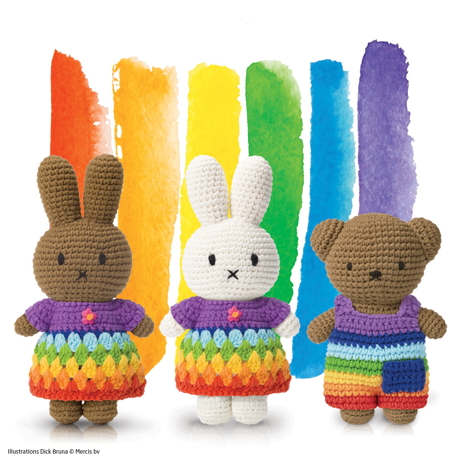 Miffy Rainbow Collection Just Dutch Dolls – Just Dutch US Official