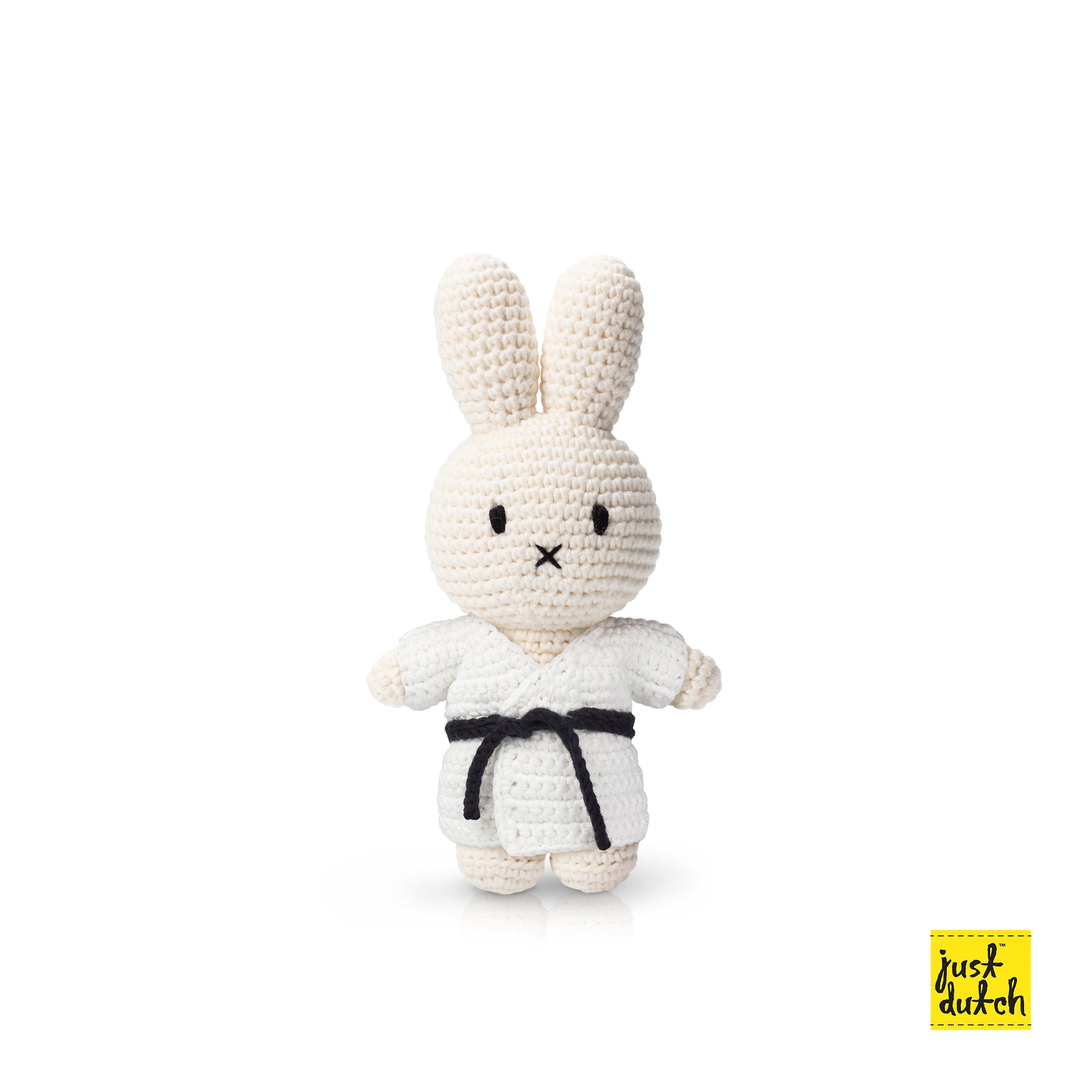 ◆ miffy Miffy Judo Outfit Crochet Doll Martial Arts Toy Handmade – Just
