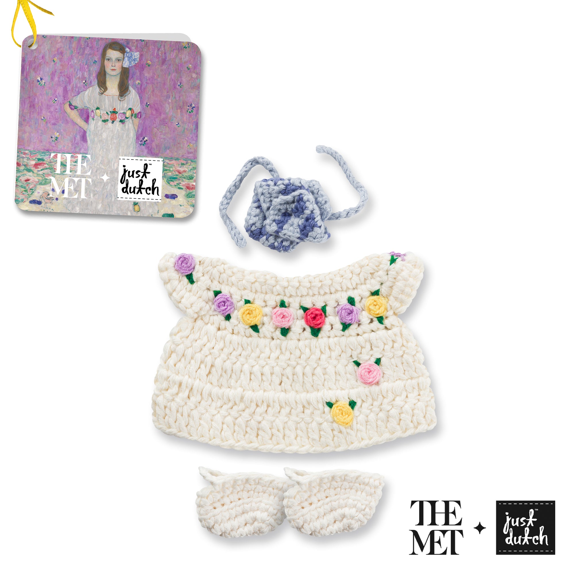 Miffy in her Gustav Klimt Mäda Primavesi Inspired Dress – Just