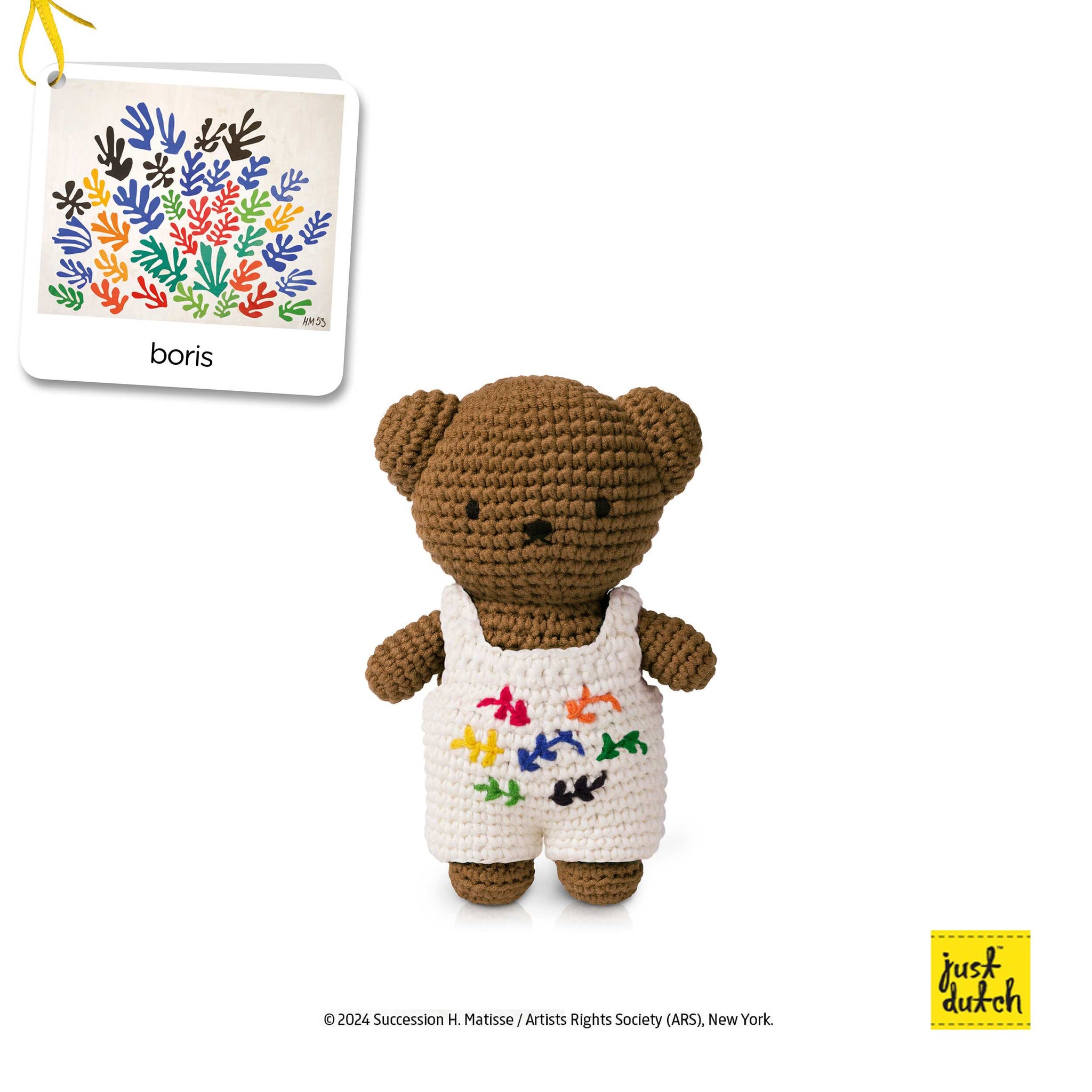 Just Dutch Boris Bear Crochet Doll Collection – Just Dutch US