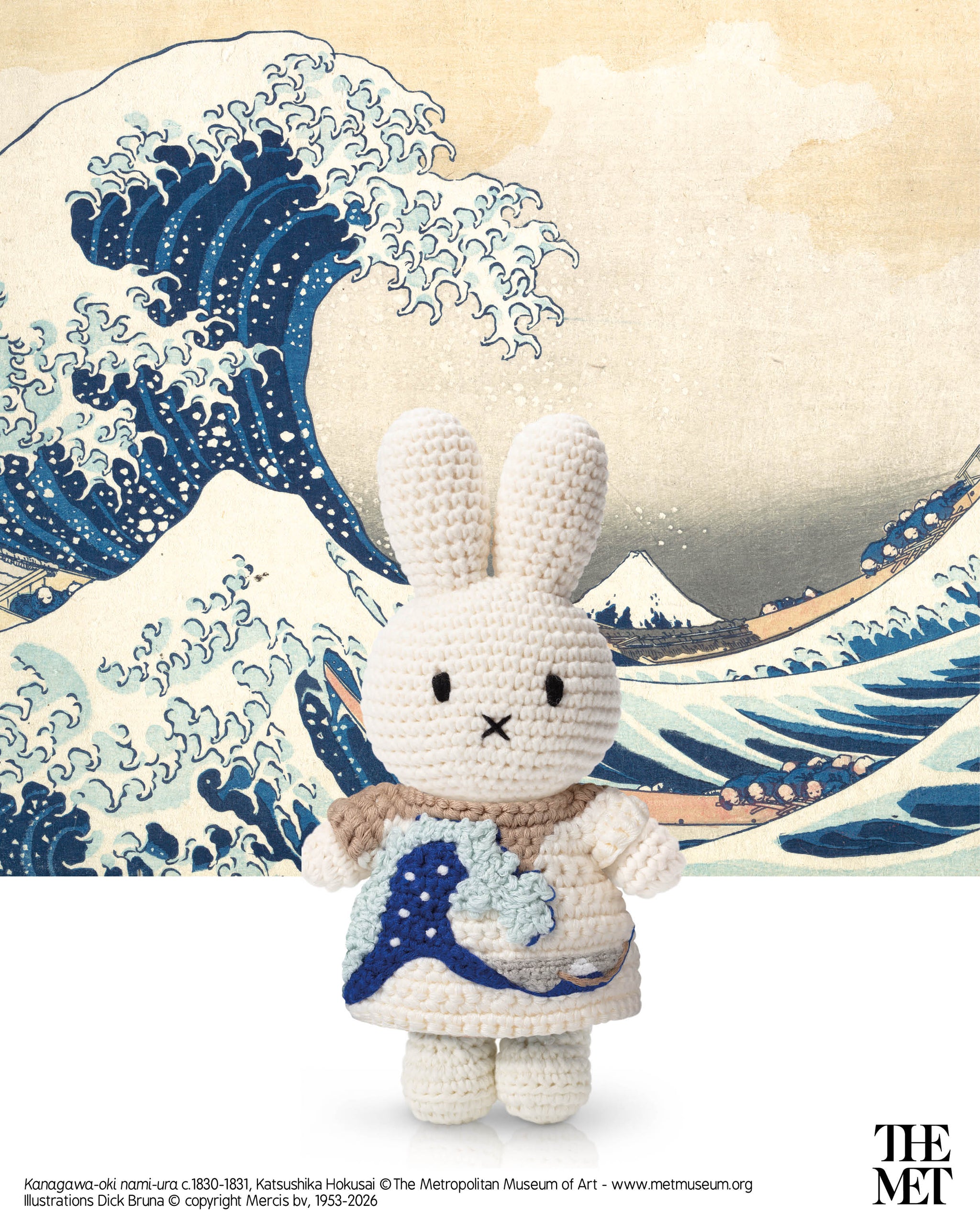 miffy様オーダーページ Miffy in The Great Wave Dress Crochet Doll – Just Dutch US