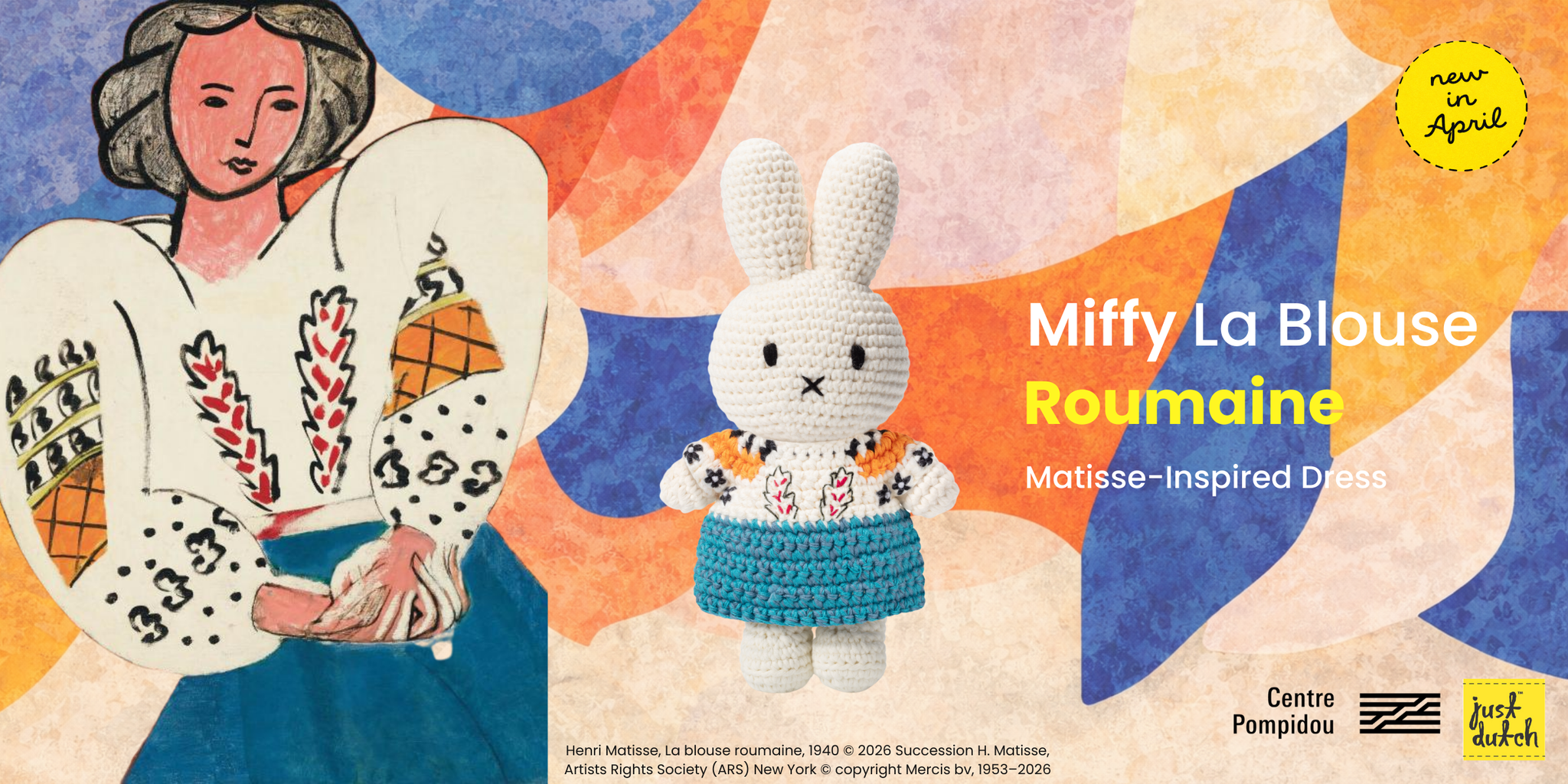 Just Dutch Miffy Handmade Bunny Plush Toy – Just Dutch US Official