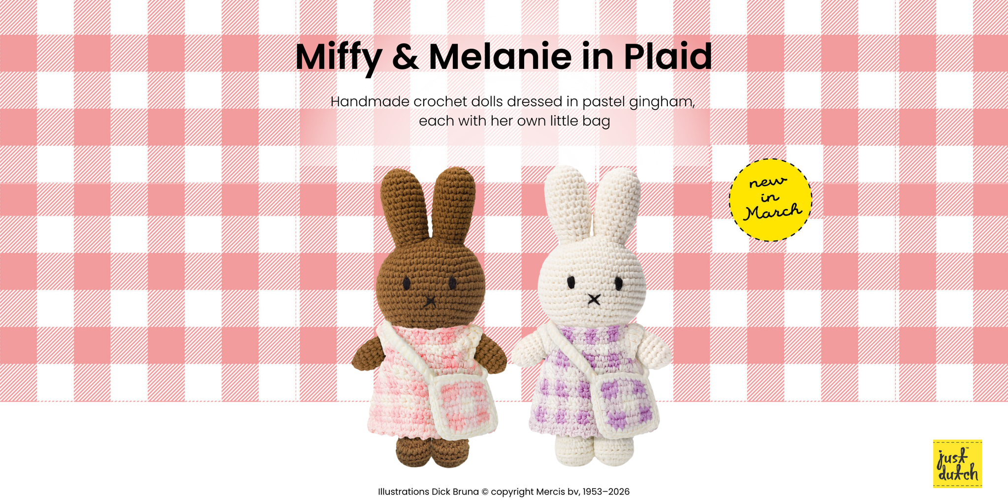 Just Dutch Miffy Handmade Bunny Plush Toy – Just Dutch US Official Just Dutch Miffy Handmade Bunny Plush Toy – Just Dutch US Official