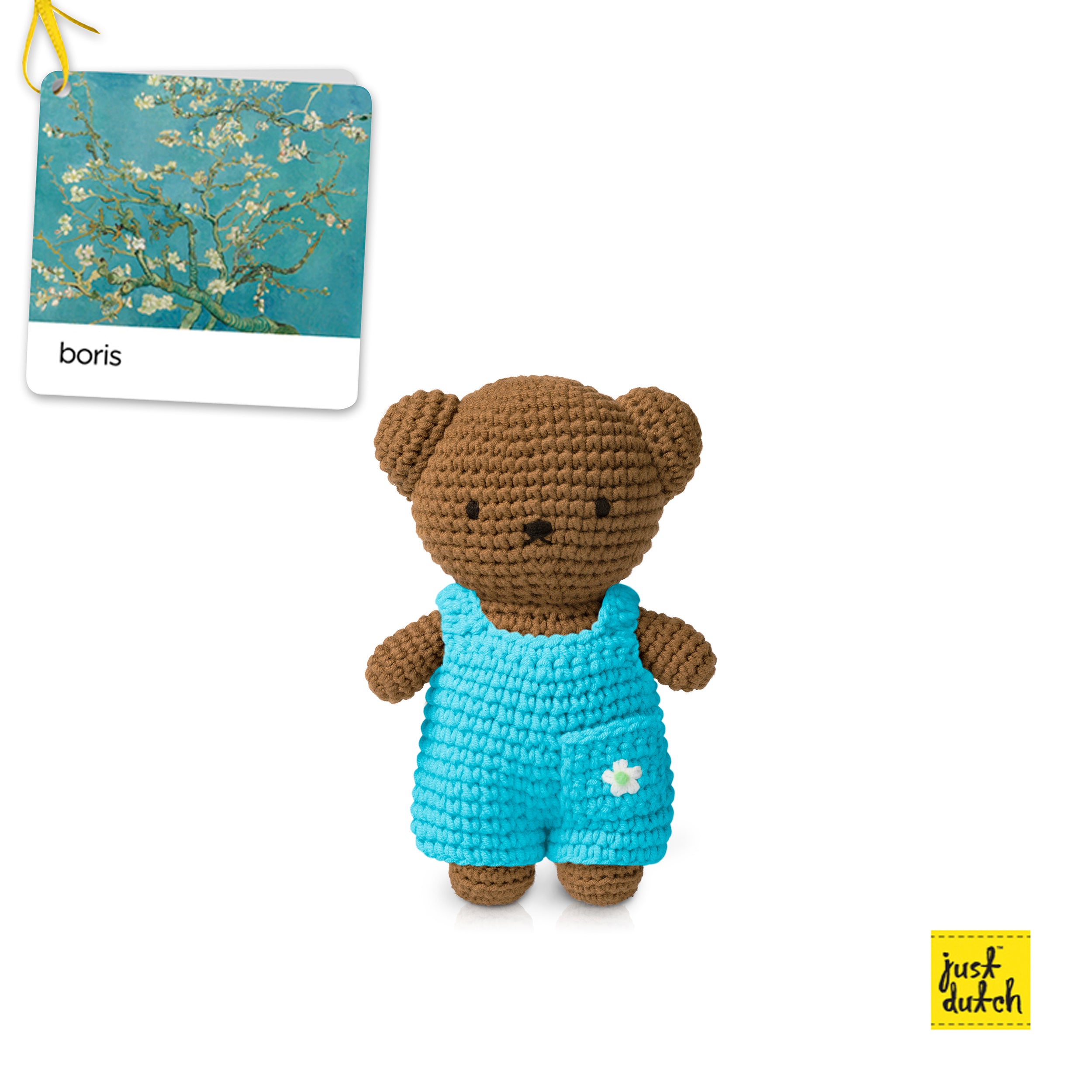 Boris Almond Blossom Crochet Doll Handmade Van Gogh Inspired Soft