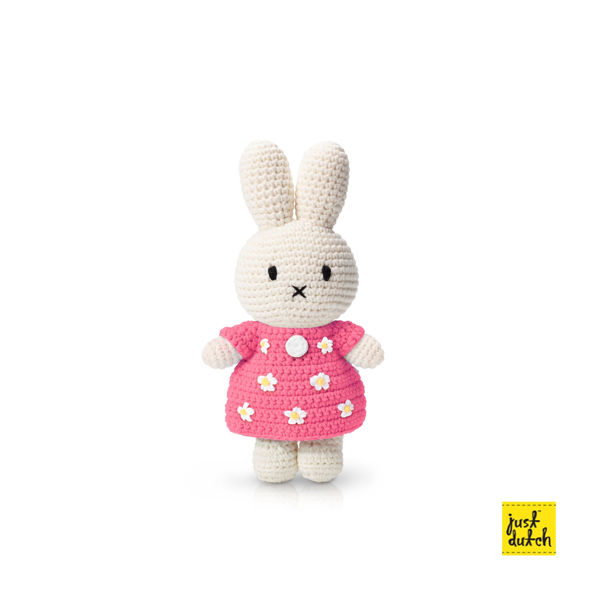 Miffy Little Flower Crochet Doll Handmade Floral Soft Toy Gift