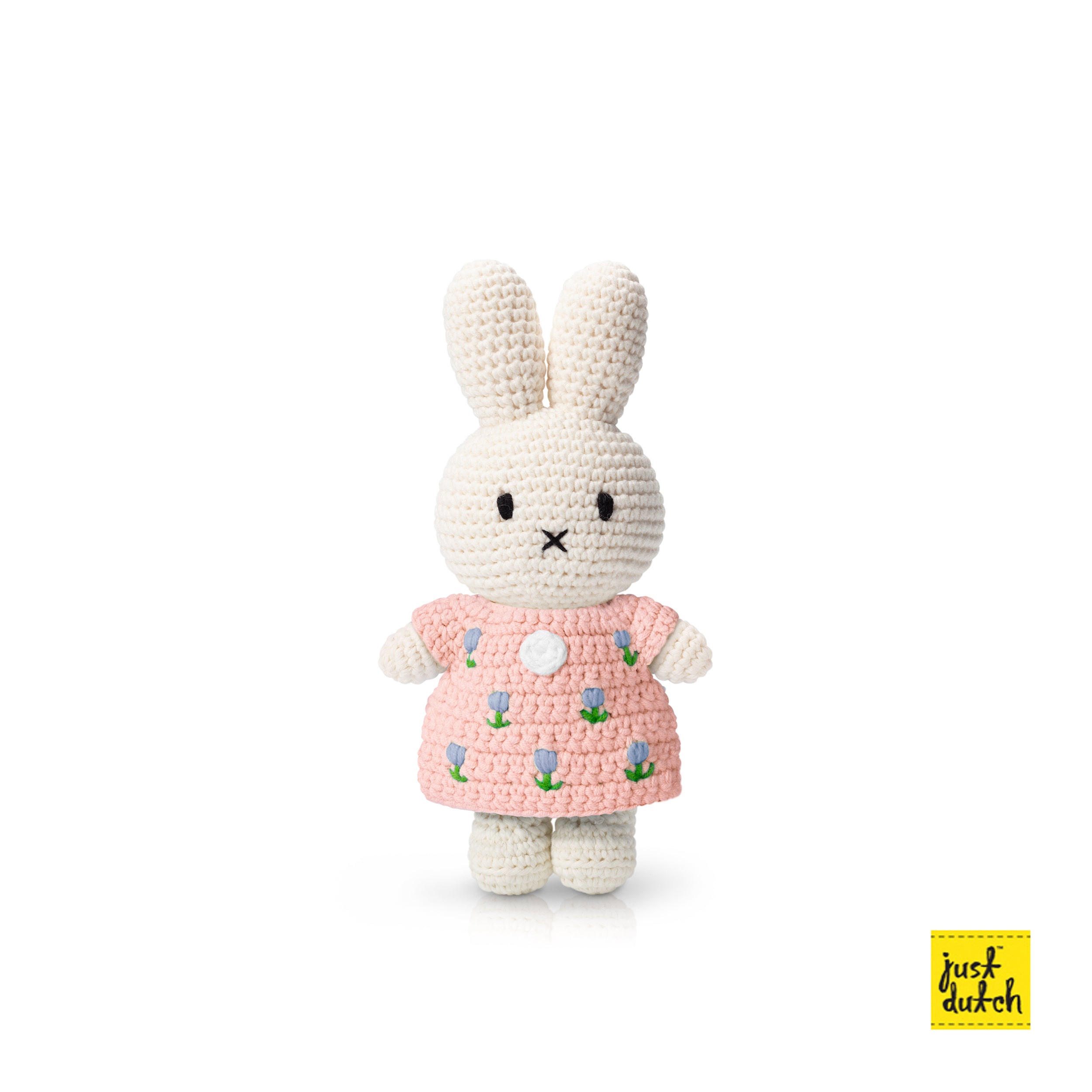 miffy dress crochet pattern Miffy In Her Rainbow dress Crochet Doll