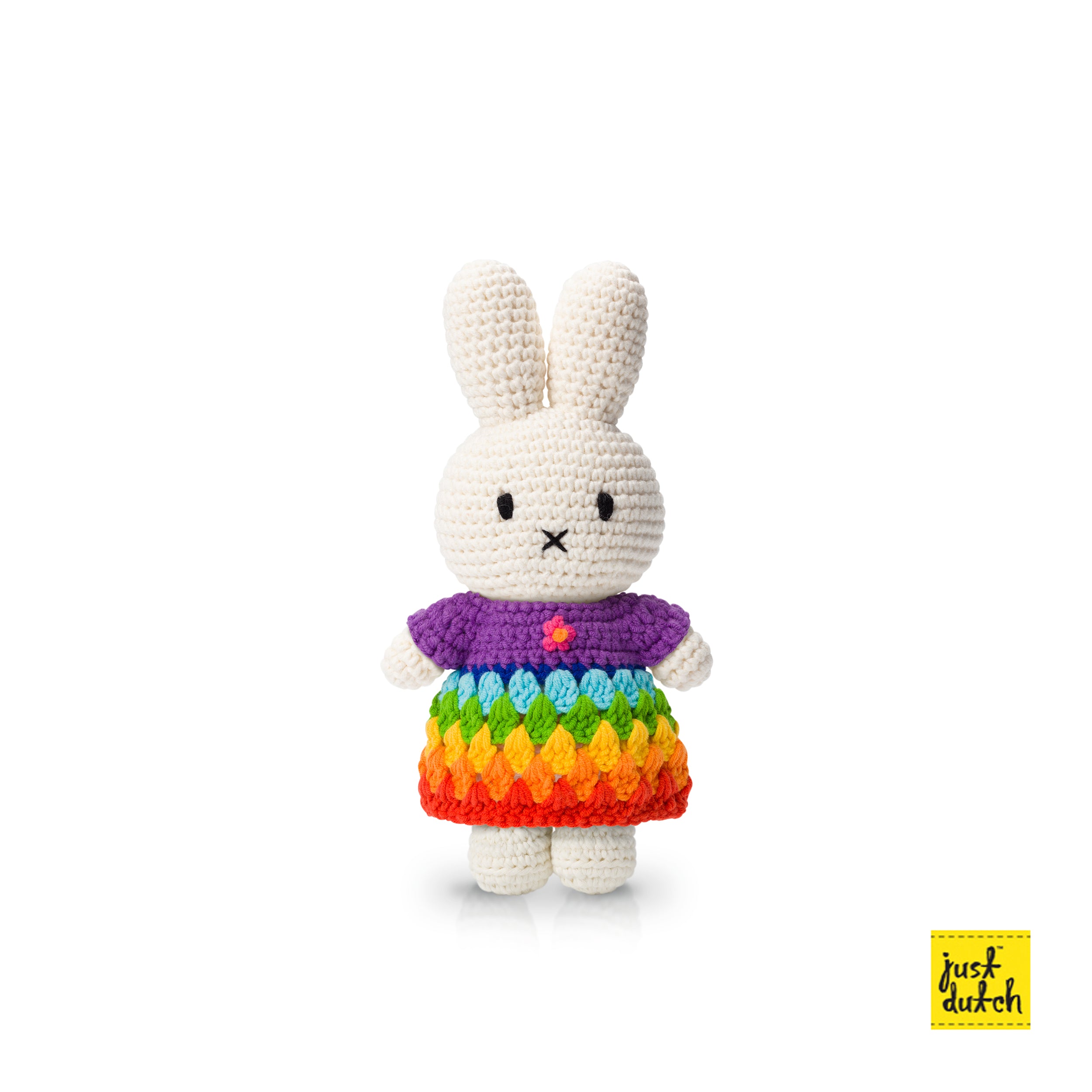 Miffy In Her Rainbow dress Crochet Doll Miffy In Her Rainbow dress Crochet Doll